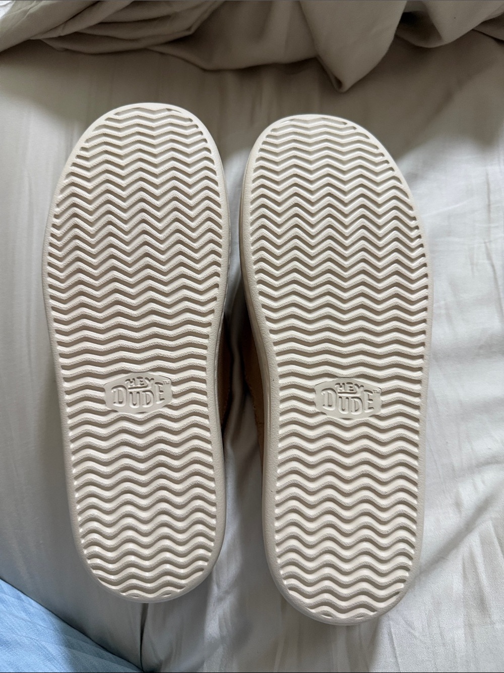 Hey Dude Women's Slip-On Mules in Tan - Picture 2 of 3